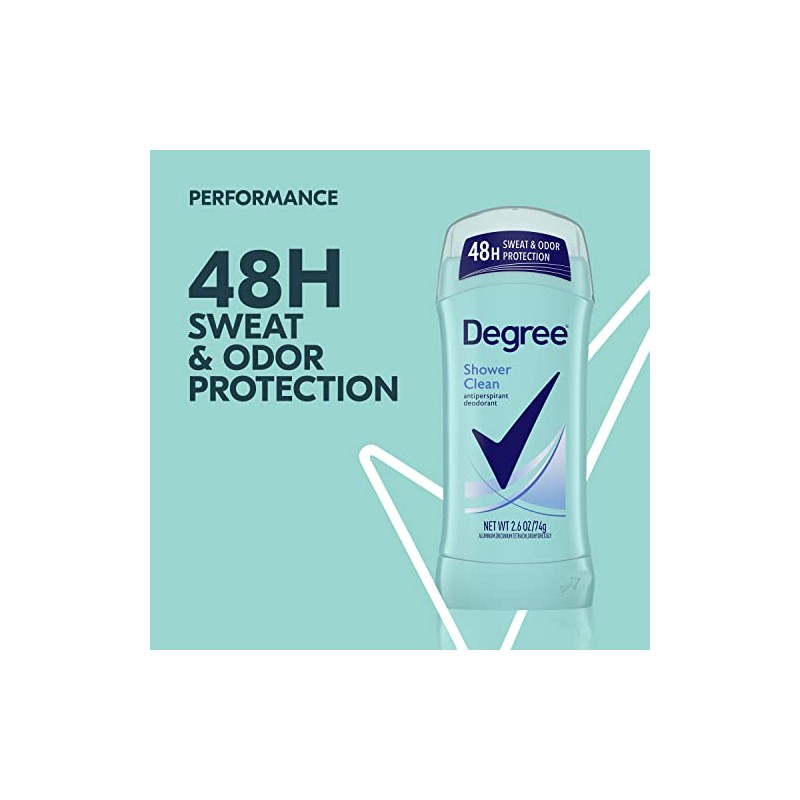 Degree Dry Protection Antiperspirant, Shower Clean 2.6 oz