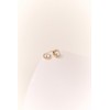 [Exclusive] Gold & Deer 14K GF Pave Cubic Stud Earrings
