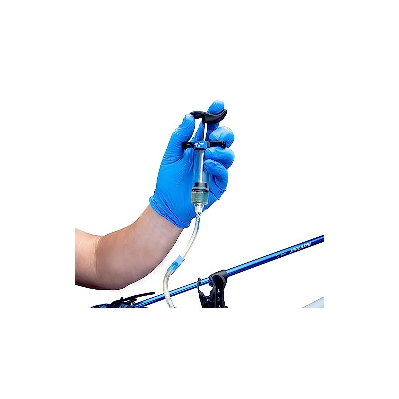 Park Tools MG-3L Nitrile Mechanic Gloves for Oil Change of
