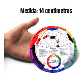 5pzs Círculo Cromático Profesional Rueda De Color En Español
