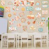 Groovy Class Rules Bulletin Board Decorations - Motivational Cutouts for