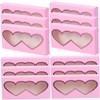 Mikinona 30pcs Fake Eyelash Box Organizer Eyelash Storage Case with