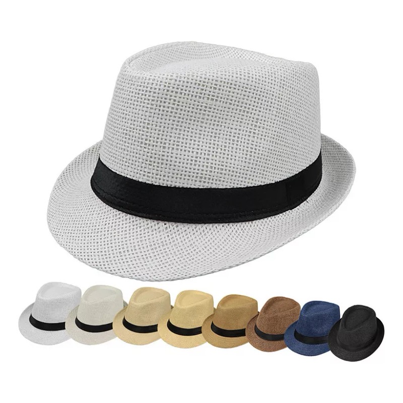 Generic Sombrero De Sol Panameño De Paja Maciza De Ala