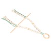 Macrame Paper Towel Holder Wall Mounted Hanger Cotton Rope Synthetic