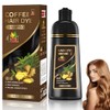 Hair Dye Shampoo Champú Tinte Instantáneo Suave Delicado Cobertura Canas
