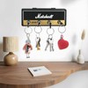 SIMDAO Guitar Hook Keychain, Key Holder, Wall Mounting Guitar Amp