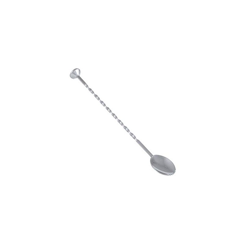 Swissmar ST3806 Hammered Stainless Steel Cocktail Spoon