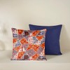 2 x Decorative Printed 100% Cotton Satin Pillow Cases