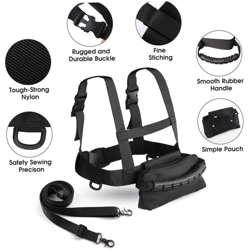 Gatuida Ski Assist Belt Boys and Girls Ski Harness for