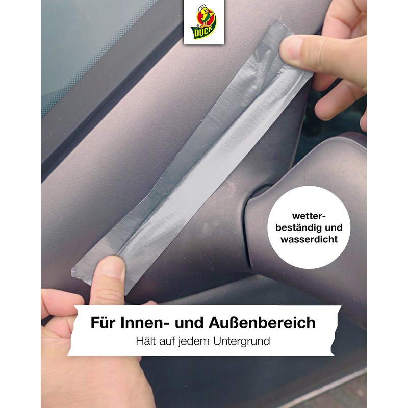 DUCK TAPE, 50 m, Silver