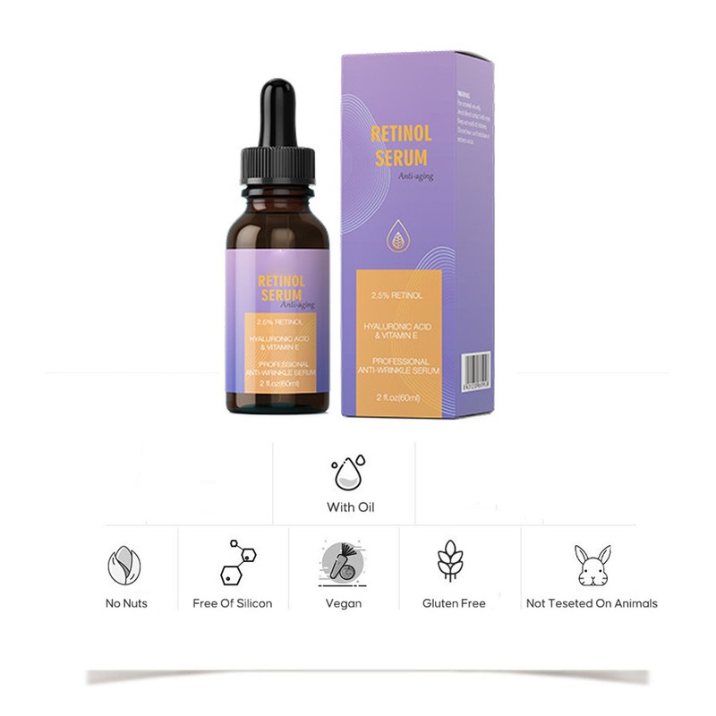 Retinol Serum 60ml Moisturizing Fine Skin Lighten Fine Lines Hydrating