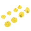 100pcs Livestock Ear Tag Anti Dropping Pig Round Ear Tag