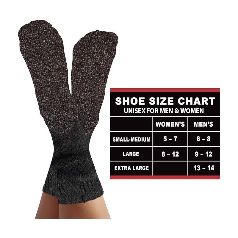 35° BELOW Thermal Insulated Socks for Men and Women, Designed