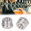 2Pcs Cola Barrel Adapter Distributor Connector Male Thread G5/8 Female