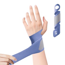 [2 pieces] Wrist Supporter [Ultra Thin 0.039 inch (0.99 mm)] Tendon Sheath Joint Fixation Protection Wrist Support Thin Protection Injury Prevention Wrist Support Lightweight Breathable Soft Sweat