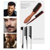 Jindizi Boar Bristle Hair Brush Set, 5pcs - Slick Back,