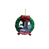 Chicago Wreath Sparkle Hanging Ornament