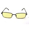 ColorViper basic square computer Amber tinted lenses reader Unisex spring