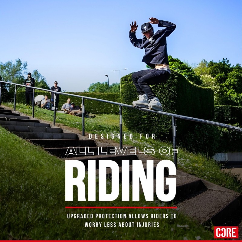 Core Protection Wrist Guards for Skating, Skateboarding and Action Sports