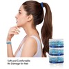 15 Pcs Hair Ties for Kknekki,Blue Elastic Hair Bands For