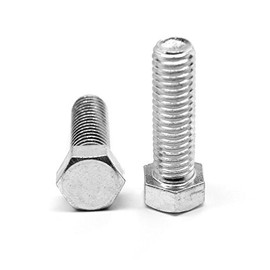 1/2"-13 x 2 1/2" (FT) Coarse Full Thread Hex Cap Screw (Bolt) Stainless Steel 18-8 Pk 150