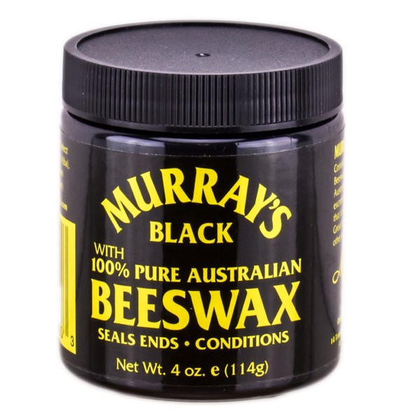 Murray's Beeswax, Black, 4 Ounce