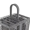 QUAILITAS Dishwasher Cutlery Basket [Grey] – Replacement Cutlery Basket for