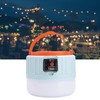 Solar Camping Light, USB Charging LED Round Panel Outdoor Solar