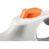 Fancy Pets Correa Retráctil para Perros Spiro Color Blanca Tamaño