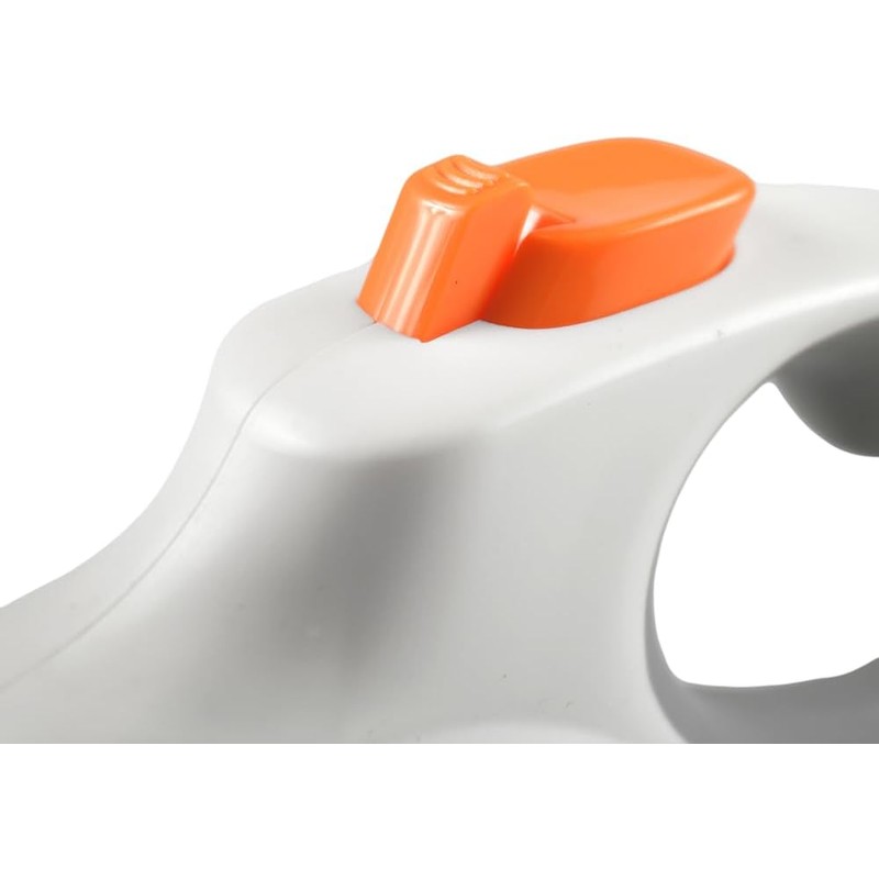 Fancy Pets Correa Retráctil para Perros Spiro Color Blanca Tamaño
