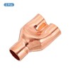 PATIKIL 7/8" x 7/8" x 7/8" ID Tee Y Type