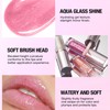 Glitter Lip Gloss, Sparkling Iridescent Lip Gloss Moisturizing Hydrating Shimmer