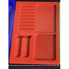 Unbranded Lock Pinning Tray (LPL) Arranging Pins for Rekeying Key Locks RED Free Ship