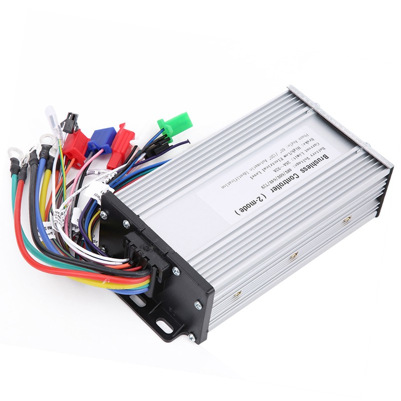 12Tube Dual Mode Rectangula E‑Bike Brushless Speed Motor Controller for