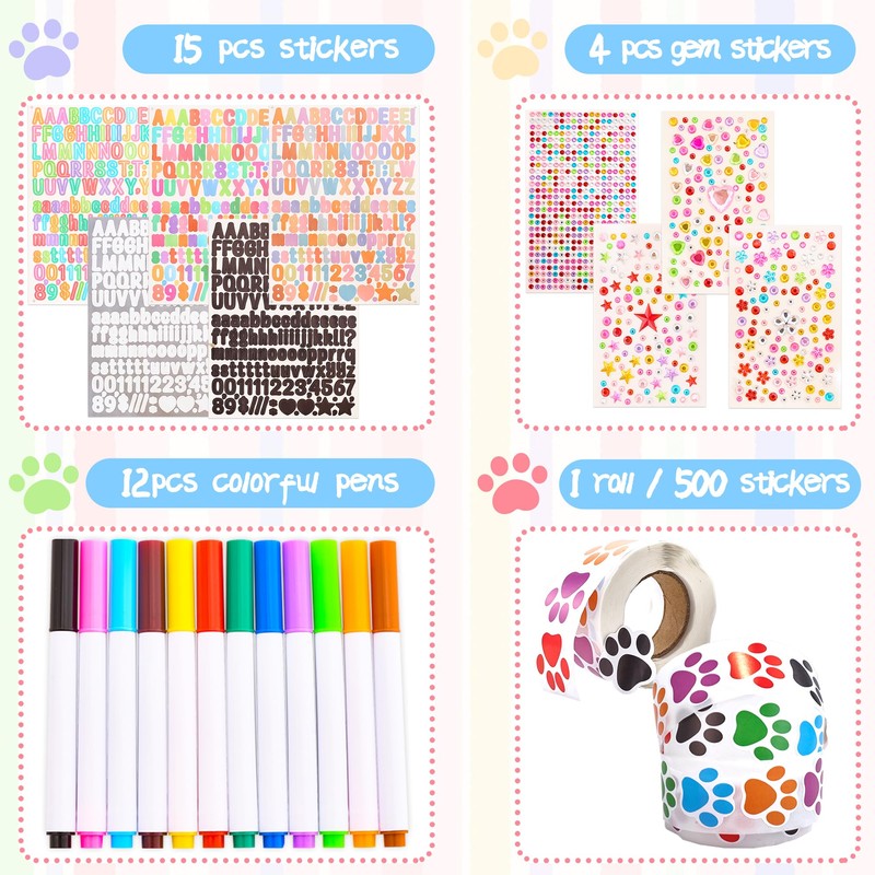 Cherizia Dog House Treat Boxes, 28 Piece Party Favor Set,