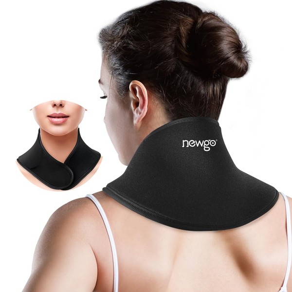 NEWGO Neck Cooling Pads, Ice Pack for Neck Pain Relief for Injuries, Swelling, Sprains, Pack of 1
