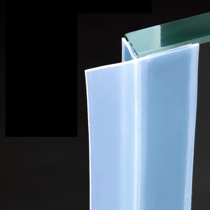 T Shaped Seal Strip Transparent Silicone Windproof Waterproof Double Sided