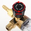 GLEAVI Flow Meter Adjustable Air Flow Meter Control Valve for