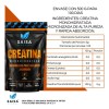 Creatina Monohidratada Alta Absorción 500 G Saisa Herbal Sin Sabor