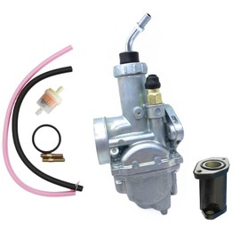 AVAVOFO Carburetor and Intake Manifold for Yamaha Tri Moto 225 1983-1986, Moto 4 YFM200 1985-1989 YFM225 1986-1988 YFM250 1989-1991 ATV Carb