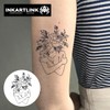 INKARTLINK Semi Permanent Tattoo, Temporary Tattoo, party tattoo, beautiful and
