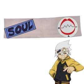 Yannasa Soul Eater Headband Anime Cosplay Elastic Head Accessories for Women Men