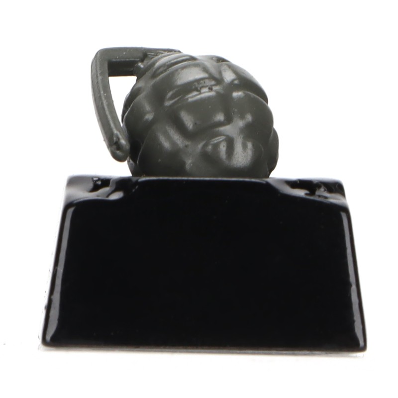Decorative Keycap Aluminum Alloy Grenade Shape Translucent Mechanical Keyboard Accessories
