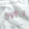 Purple Sea Handmade Nail Tips - Paddy / 보라빛 바다
