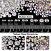 4000PCS Flatback Rhinestones and Half Round Pearls Kit #12, Multi