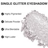 BelleVive Glitter Eyeshadow, Light Eyeshadow, Pressed Glitter Eyeshadow, Glitter Matte