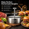 UFORU 4.5 Inch Burger Press,304 Stainless Steel Hamburger Patty Maker,Heavy