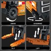 Reobrix Forklift Truck Building Block Kit,RC Forklift Toys APP Remote