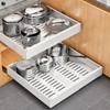 Pull out Cabinet Organizer, 2 pack, 20.5" Deep Heavy Slide