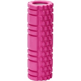 TFL-03 tone Uneven Stretch Roller Slim, Diameter Approximately 10 x Length 30.5 cm Myofascial Release Foam Roller (Pink)